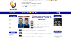 Desktop Screenshot of ipanews.com.br